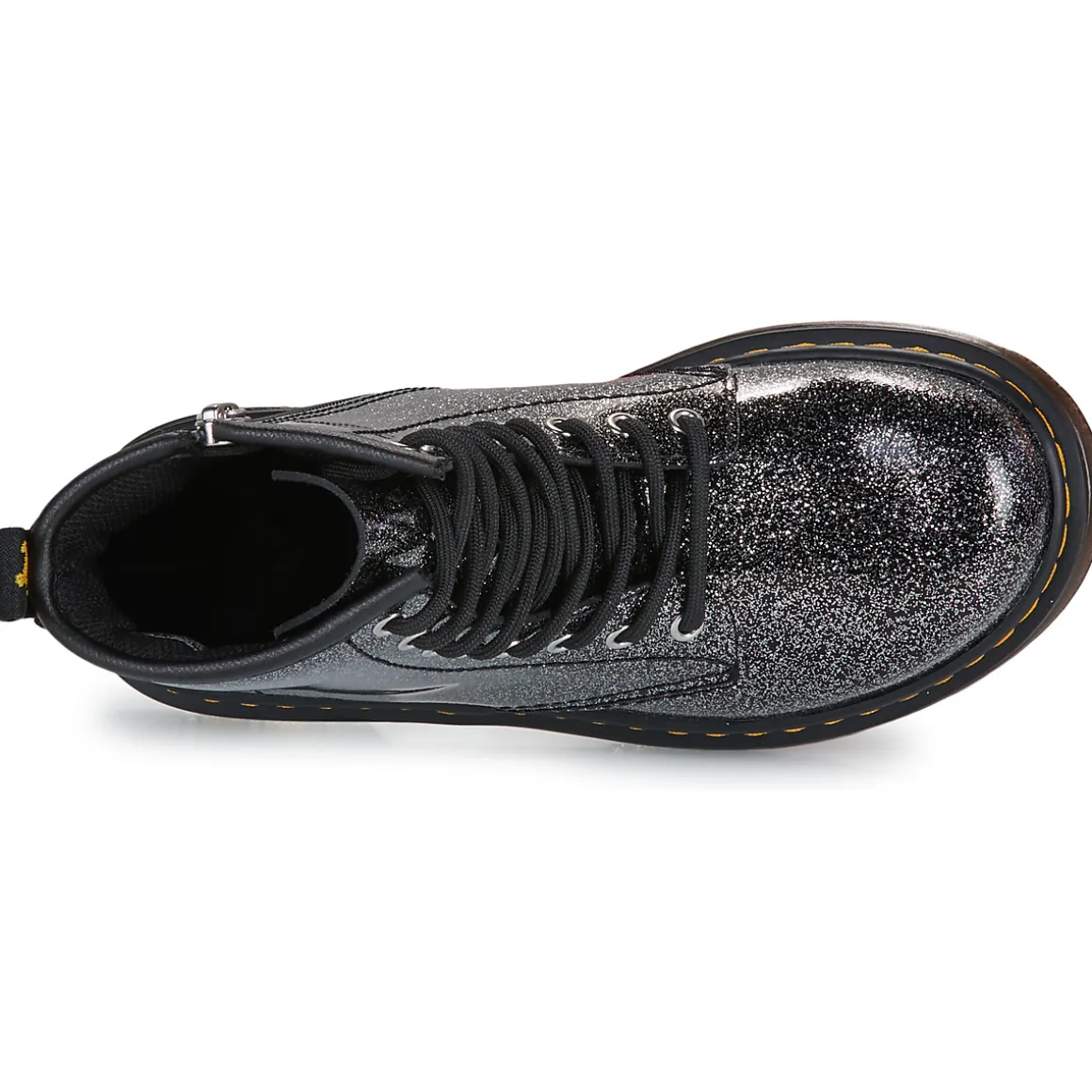 1460 J Black Silver Nebula Glitter