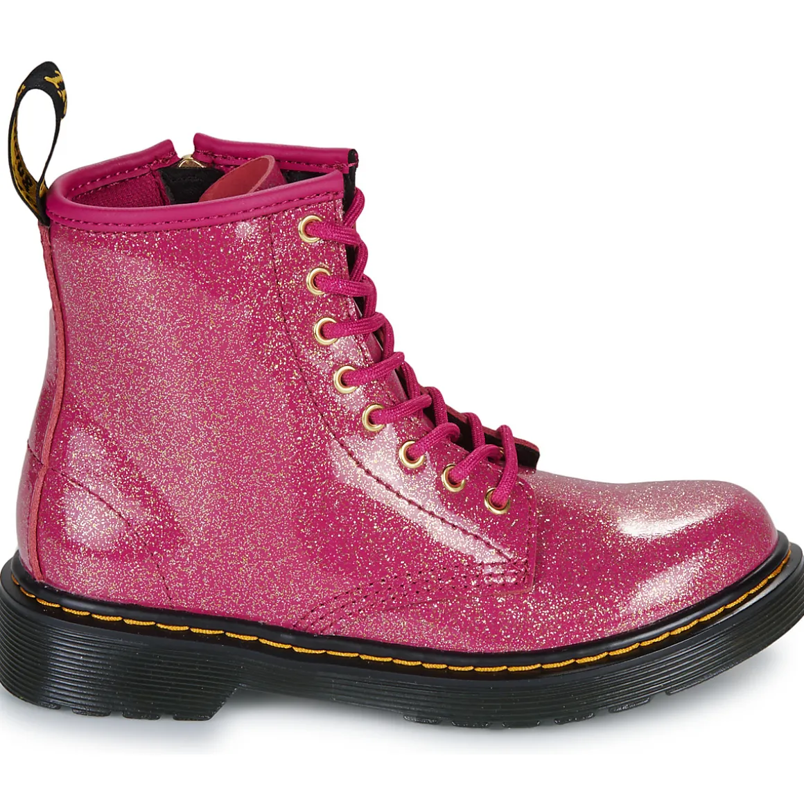 1460 J Fuchsia Silver Nebula Glitter