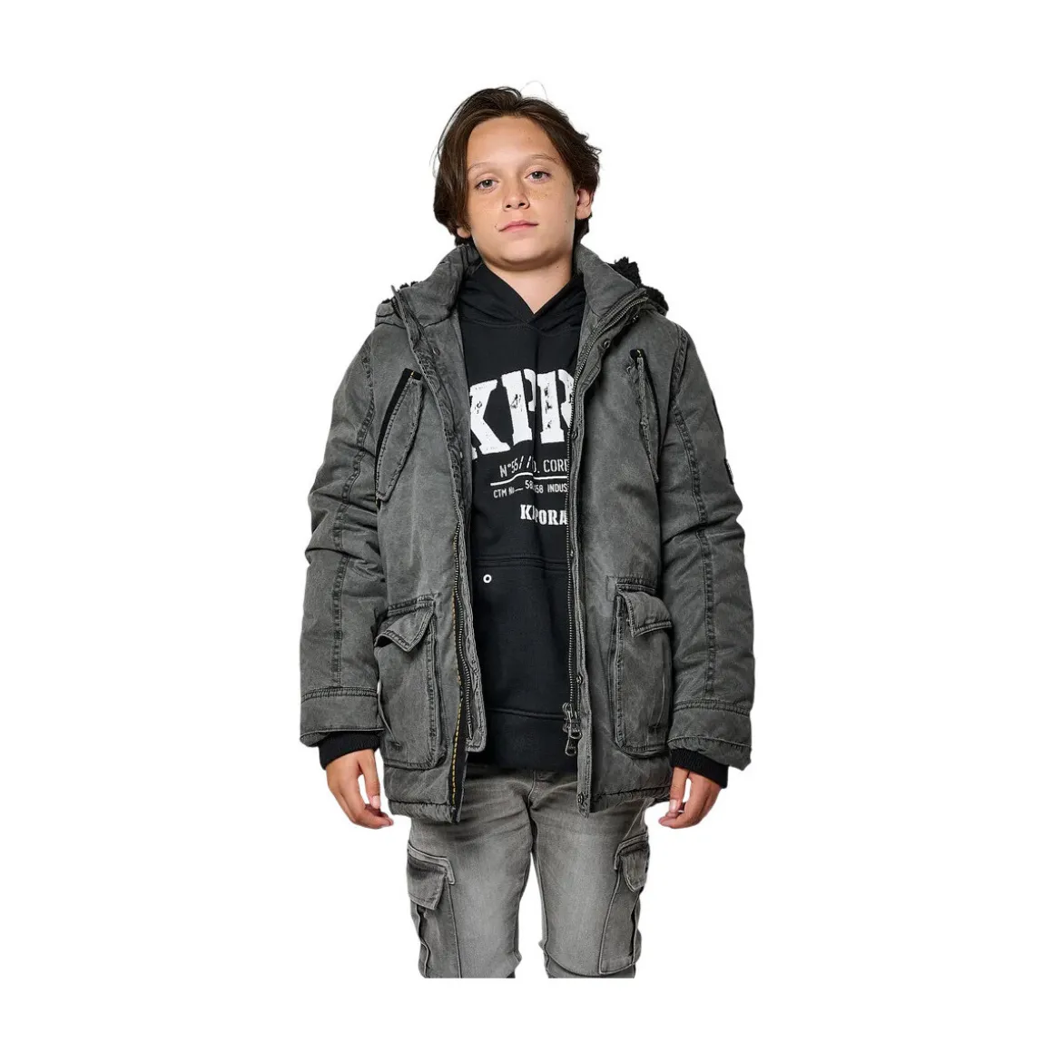 - Parka Junior - grise