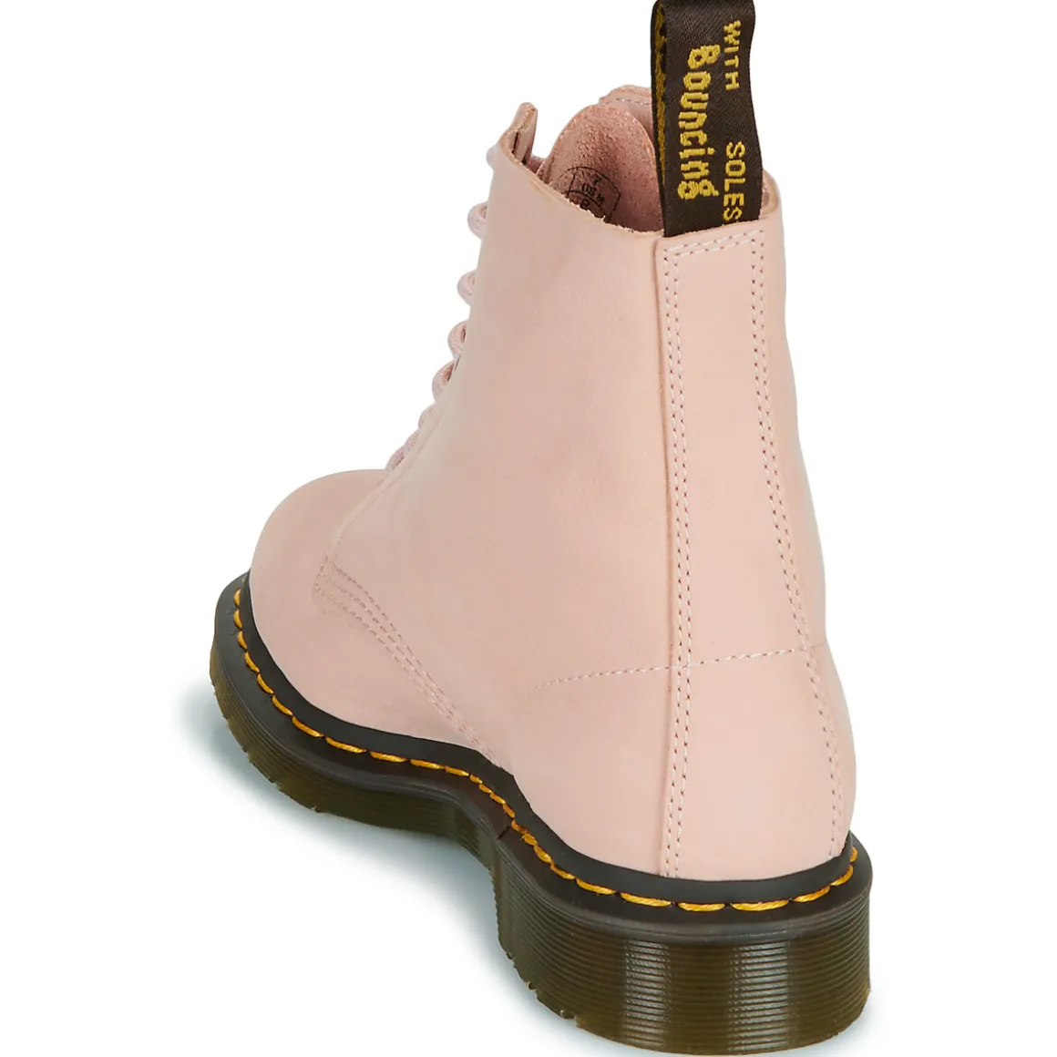 1460 Pascal Powder Pink Milled Nubuck WP