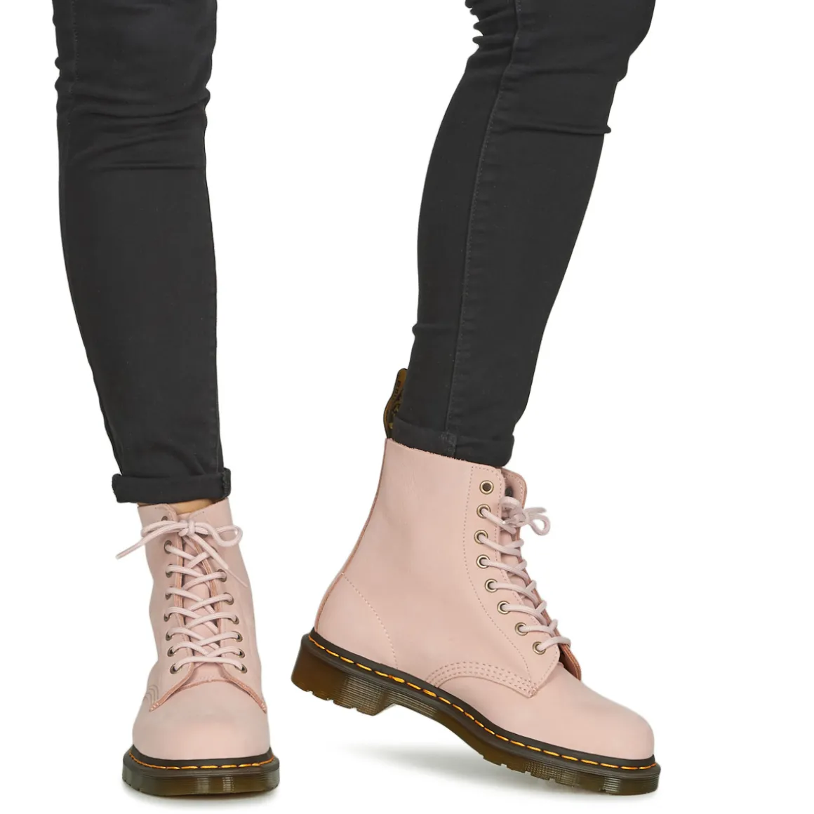 1460 Pascal Powder Pink Milled Nubuck WP