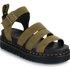 Blaire Muted Olive Tumbled Nubuck