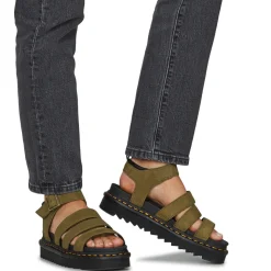 Blaire Muted Olive Tumbled Nubuck