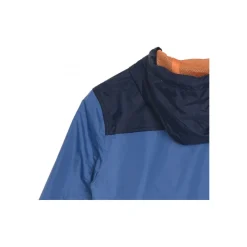 Blouson coupe-vent à Capuche Malte Bleu (sp)