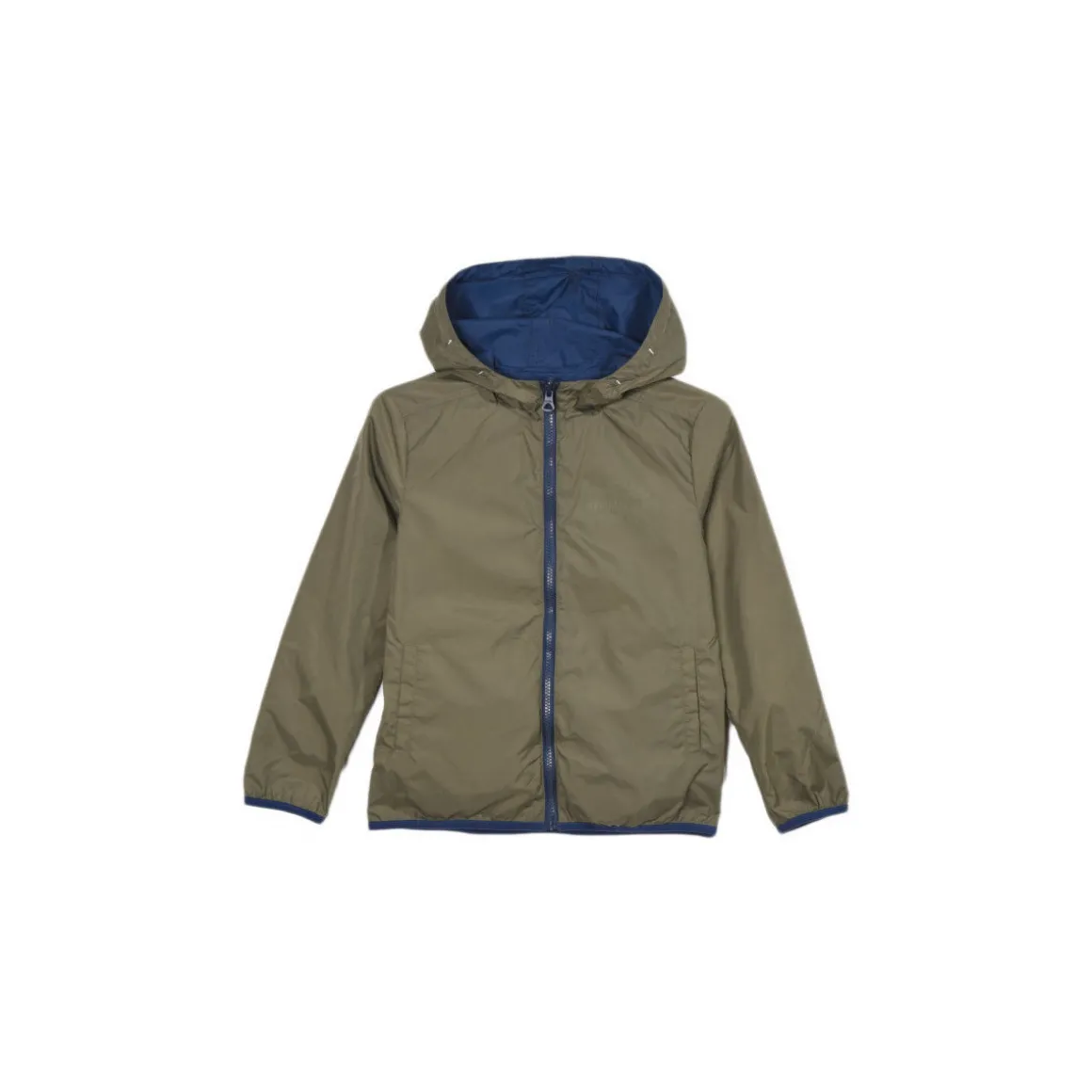 Blouson Coupe-vent Garçon Rakam Bleu/Kaki