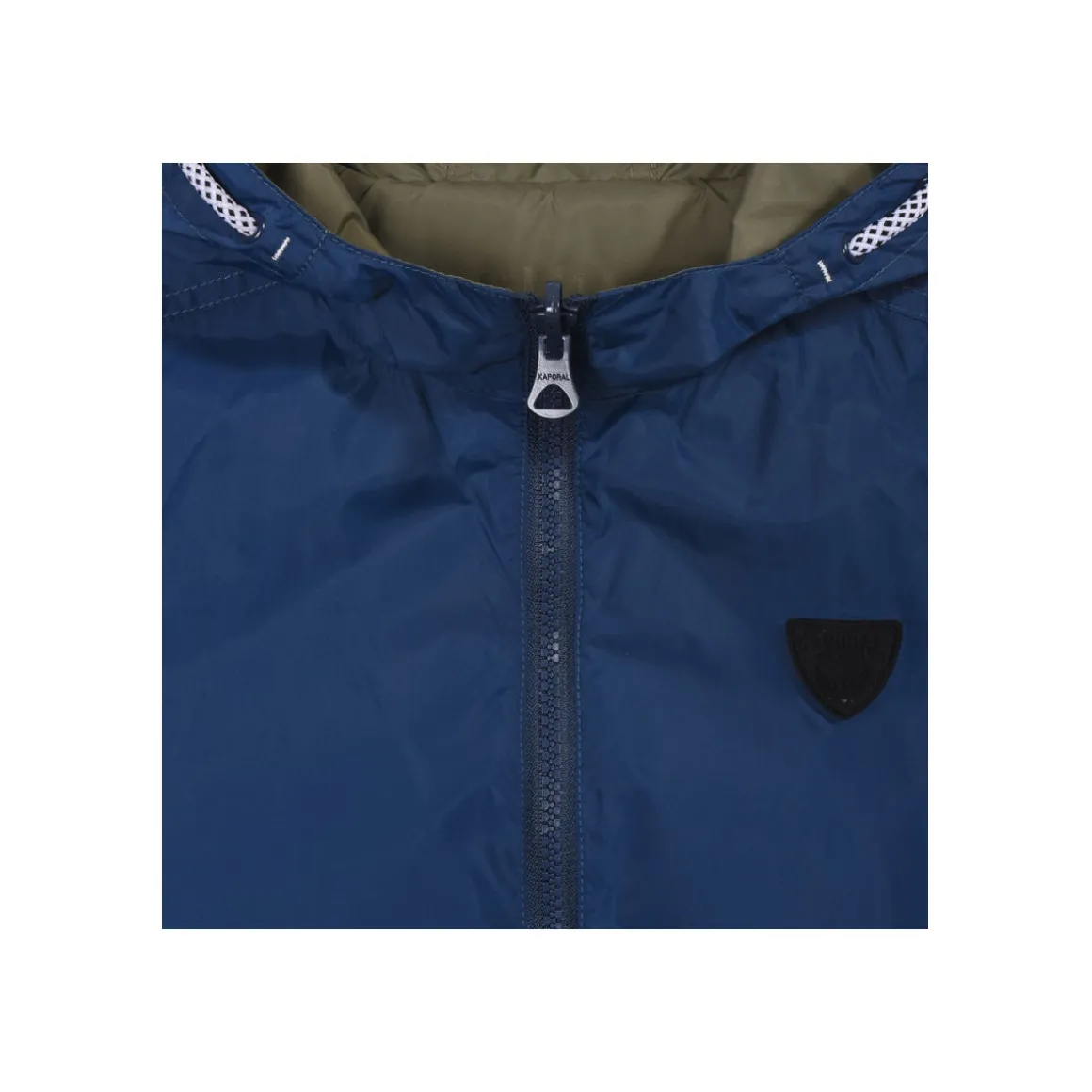 Blouson Coupe-vent Garçon Rakam Bleu/Kaki