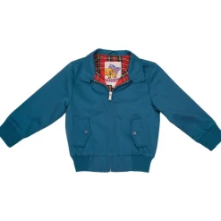 Blouson Harrington enfant pétrole