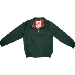 Blouson Harrington enfant racing green