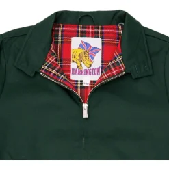Blouson Harrington enfant racing green