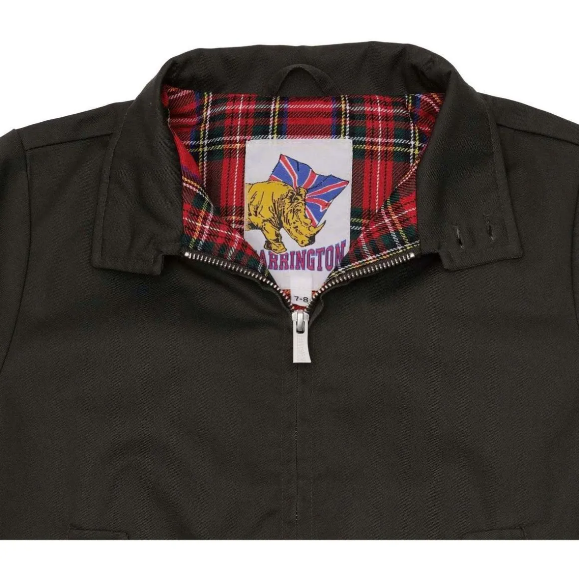 Blouson Harrington enfant kaki