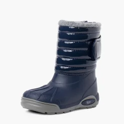 Bottes Après-Ski Verni Doublure Fourrure Fermeture Réglable