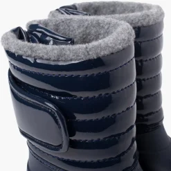 Bottes Après-Ski Verni Doublure Fourrure Fermeture Réglable