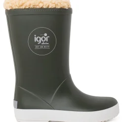 Bottes De Pluie En Shearling Pour Enfants