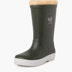 Bottes De Pluie En Shearling Pour Enfants