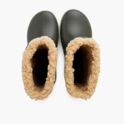 Bottes De Pluie En Shearling Pour Enfants