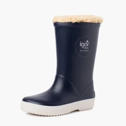 Bottes De Pluie En Shearling Pour Enfants