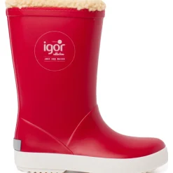 Bottes De Pluie En Shearling Pour Enfants