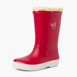 Bottes De Pluie En Shearling Pour Enfants