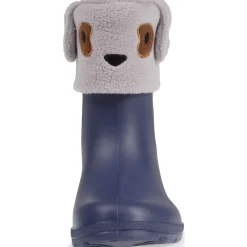 Bottes de pluie Enfant Bleu et chaussette Monstre