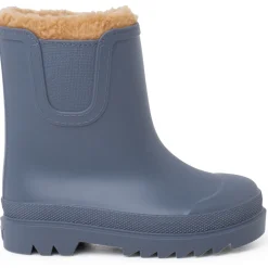 Bottes De Pluie Enfants Chelsea Imitation Fourrure Mouton