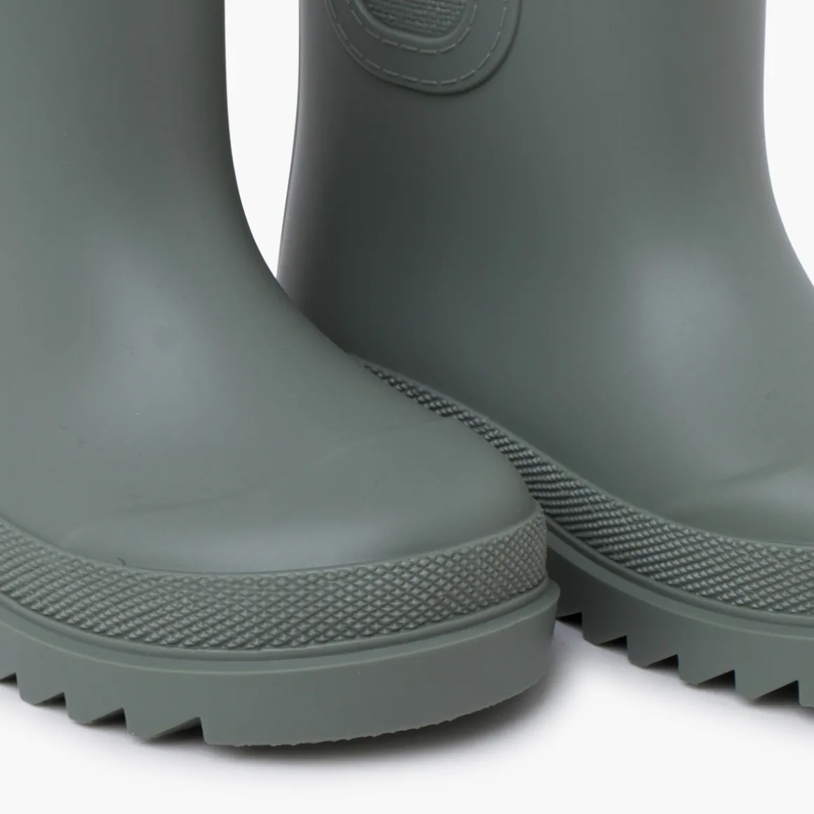 Bottes De Pluie Enfants Chelsea Imitation Fourrure Mouton