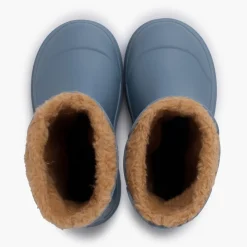 Bottes De Pluie Enfants Chelsea Imitation Fourrure Mouton