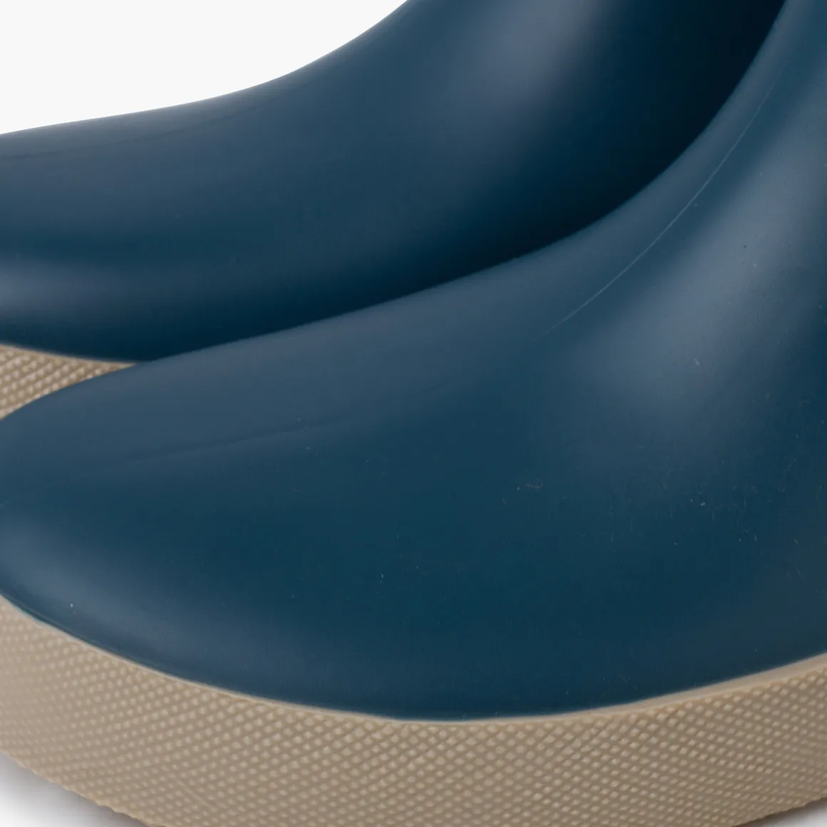 Bottes De Pluie Fausse Fourrure Semelle Beige
