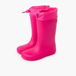 Bottes De Pluie Hautes Avec Col Ajustable