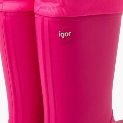 Bottes De Pluie Hautes Avec Col Ajustable