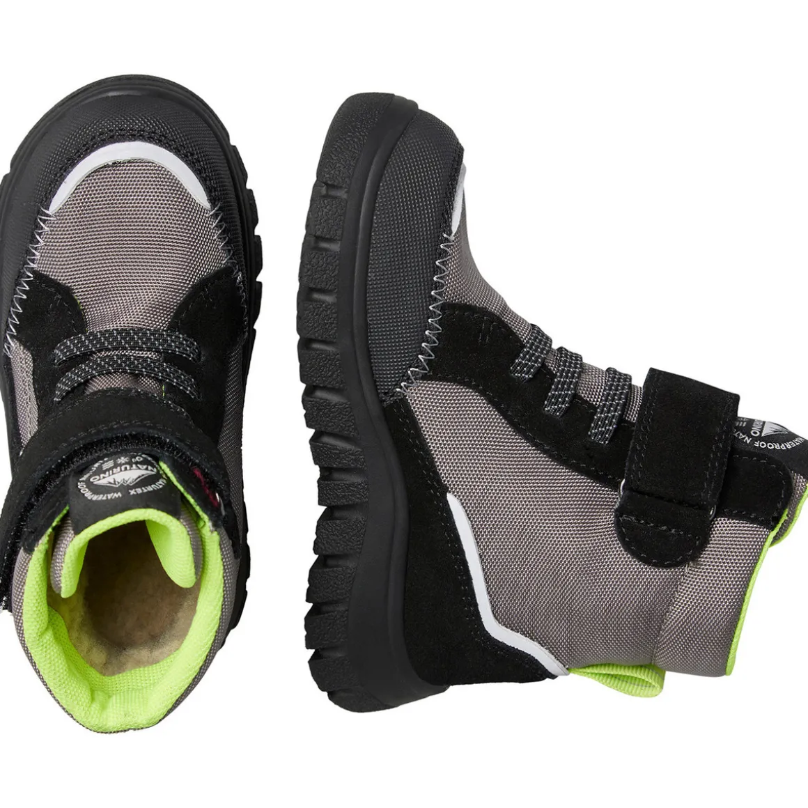 Bottes en cuir et tissu DREZZ WP.