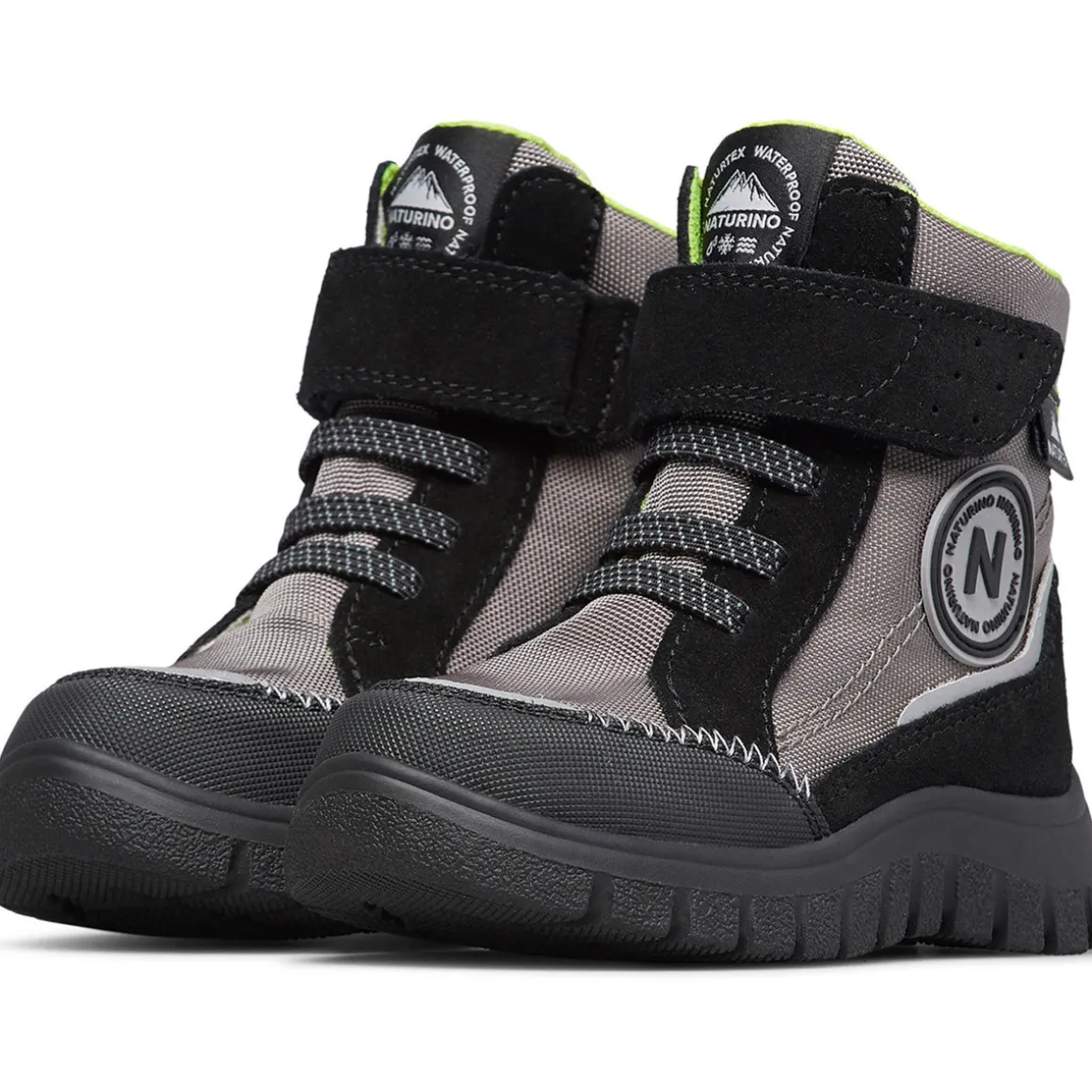 Bottes en cuir et tissu DREZZ WP.