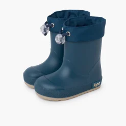 Bottes Pluie Souples Col Ajustable Enfants