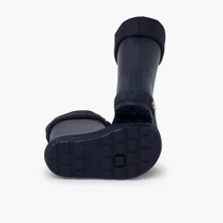 Bottes Pluie Souples Col Ajustable Enfants