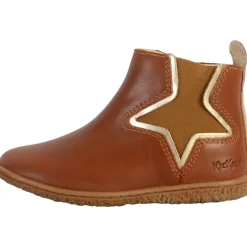 Bottine Cuir Junior Vermillon