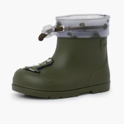 Bottines De Pluie Ajustables Dinosaure Barefoot