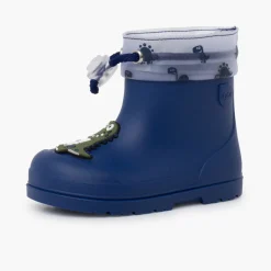 Bottines De Pluie Ajustables Dinosaure Barefoot