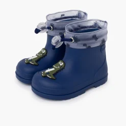 Bottines De Pluie Ajustables Dinosaure Barefoot