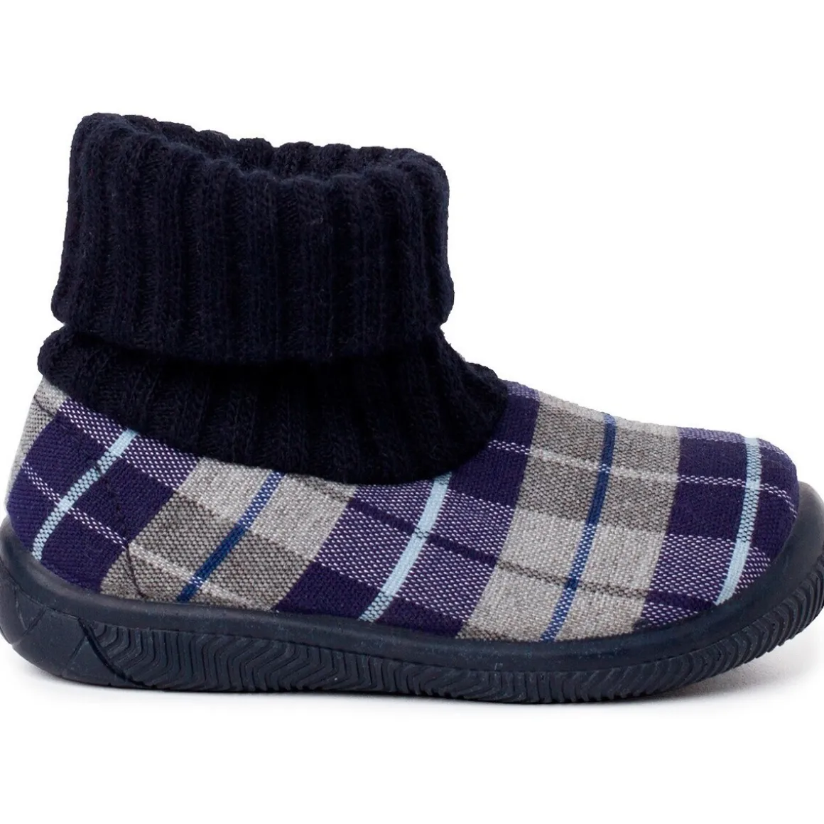 Chaussons Avec Col Chaussette En Laine
