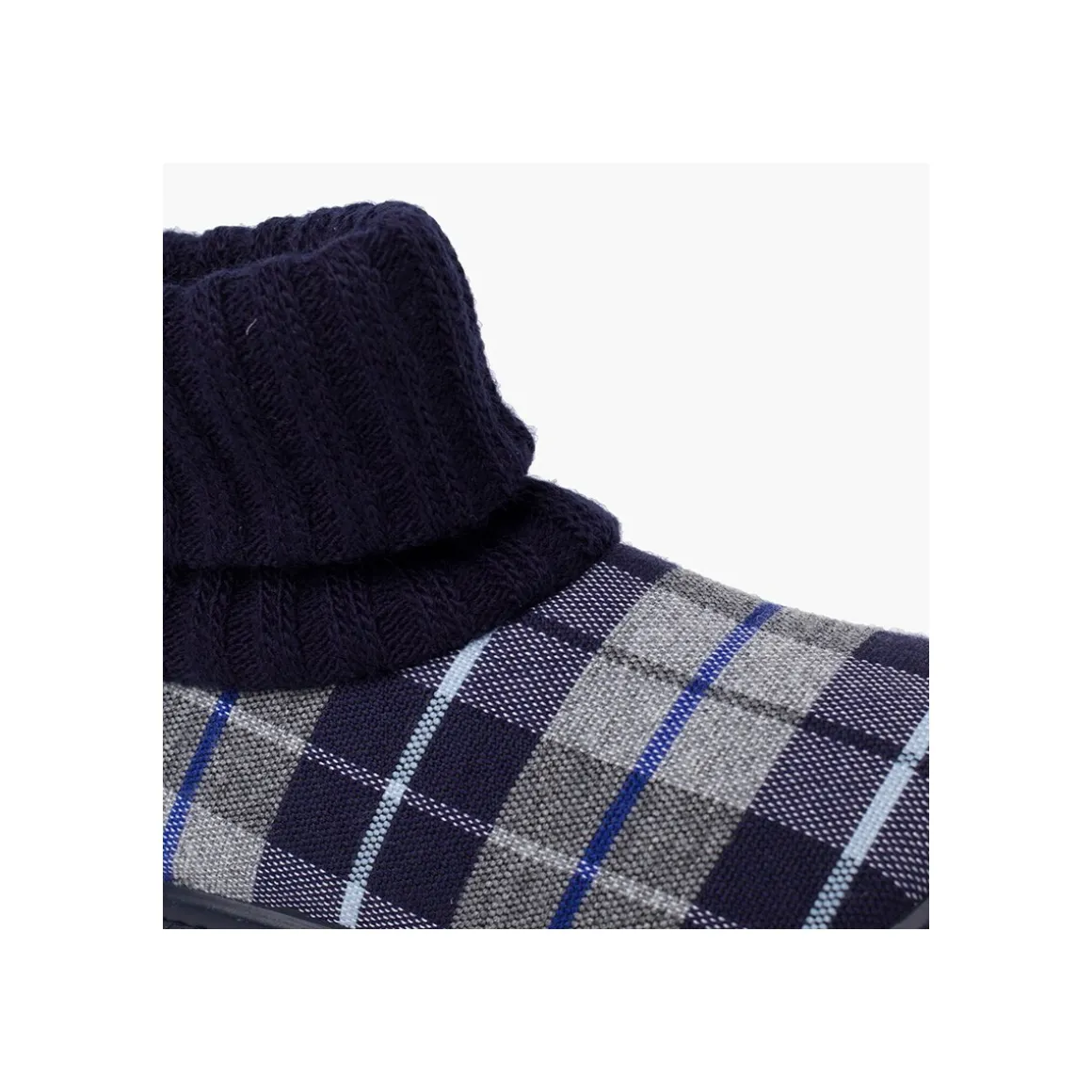 Chaussons Avec Col Chaussette En Laine