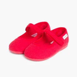 Chaussons Babies En Tissu Éponge Avec À Scratch