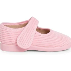 Chaussons Babies En Velours Côtelé Pour Filles