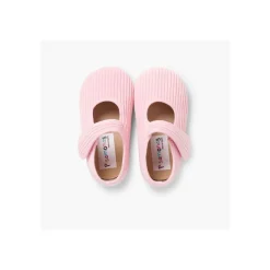 Chaussons Babies En Velours Côtelé Pour Filles