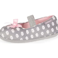 Chaussons ballerines Enfant Gris Nuage