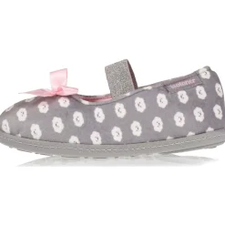 Chaussons ballerines Enfant Gris Nuage