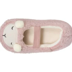 Chaussons ballerines Fille Mouton Blush