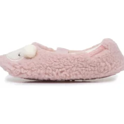 Chaussons ballerines Fille Mouton Blush