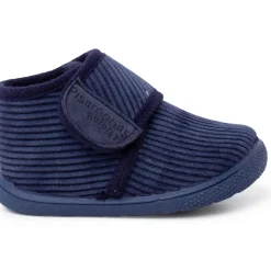 Chaussons Barefoot Velours Côtelé Fermeture À Scratch