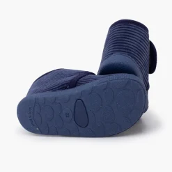 Chaussons Barefoot Velours Côtelé Fermeture À Scratch