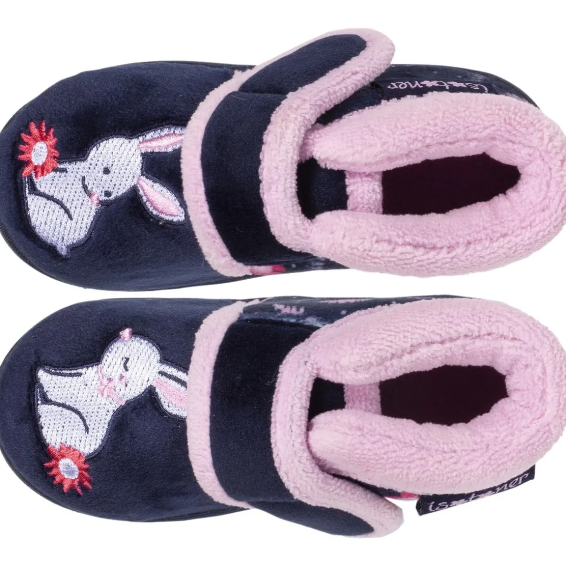 Chaussons bottillons scratch Bébé Lapin