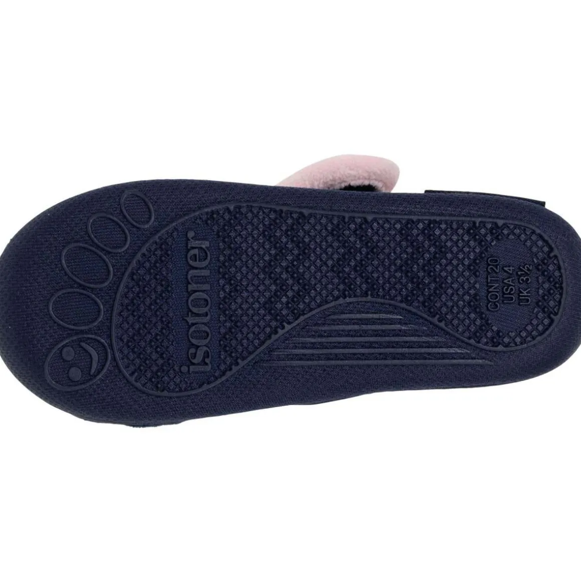 Chaussons bottillons scratch Bébé Marine panda